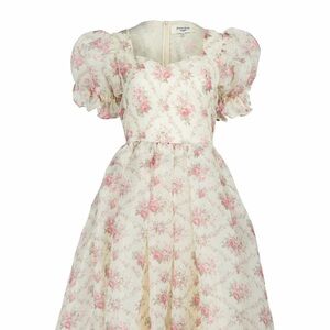 NWT JessaKae Amelia Cream Floral Dress